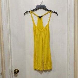 Yellow Top ☀️ 5/$15!🌵 Racerback Tank Blouse - S !